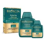 شامپو ترمیم کننده و ضد ریزش مو بیوکسین KUTULU KERTIN & ARGAN مناسب انواع مو 300 + 100 میل