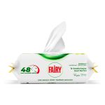 دستمال مرطوب تمیز کننده چند منظوره سطوح فیری Fairy با رایحه لیمو بسته 100 عددی - Image 2