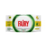 دستمال مرطوب تمیز کننده چند منظوره سطوح فیری Fairy با رایحه لیمو بسته 100 عددی