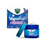 پماد تسکین دهنده ویکس Vicks مدل VapoRub با رایحه اسطوخودوس حجم 50 گرم