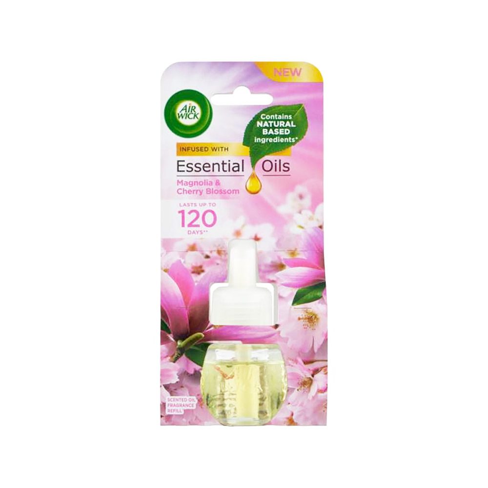 diffuser refill air wick magnolia & cherry blossom 120days یدک خوشبو کننده هوا ایرویک Air Wick با رایحه Magnolia & Cherry Blossom - Image 1