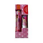 مسواک و خمیر دندان کودک کلگیت Colgate طرح باربی مناسب بالای 6 سال