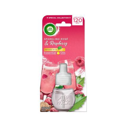 یدک خوشبو کننده هوا ایرویک Air Wick با رایحه Sparkling Rose & Raspberry 120 Days