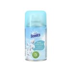 یدک اسپری خوشبو کننده هوا Scents at home با رایحه Fresh Cotton Linen حجم 250 میل