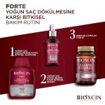 پک ضد ریزش بیوکسین فورت Bioxcin Forte مجموعه شامپو ، سرم و قرص ضد ریزش - Image 3